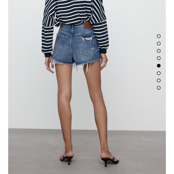 Zara High Waist Shorts - Picture 7 of 10